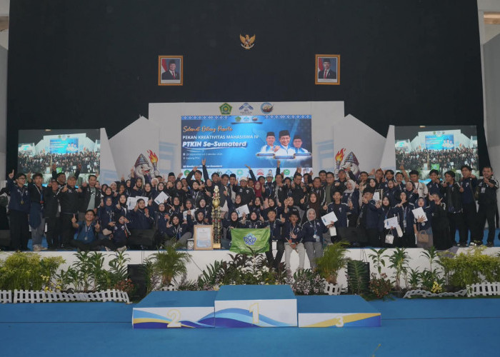 Bawa Pulang 38 Medali, UIN STS Jambi Jadi Juara Umum PKM IV PTKIN Se-Sumatera 2026