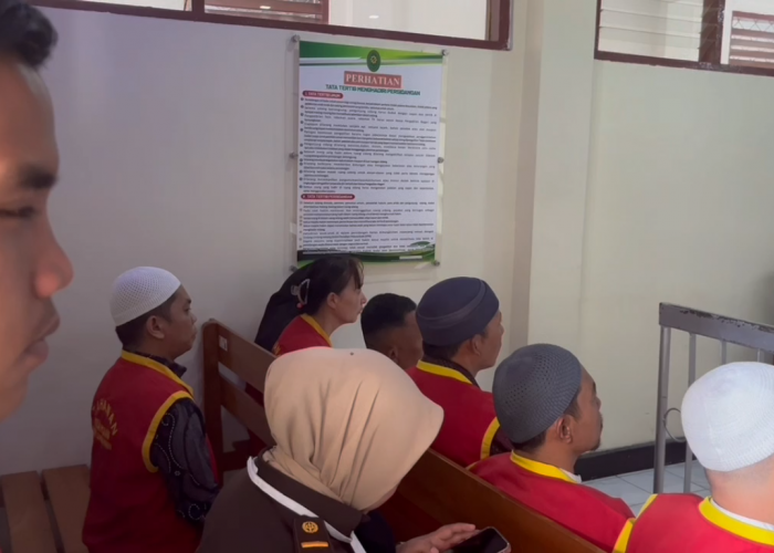 Sidang Kedua Rafina Salsabila Mantan Pegawai Bank Jambi Cabang Kerinci
