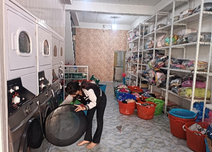 KUR BRI Dorong UMKM Kabanjahe Naik Kelas, dari Usaha Es Buah Menjadi Laundry Express