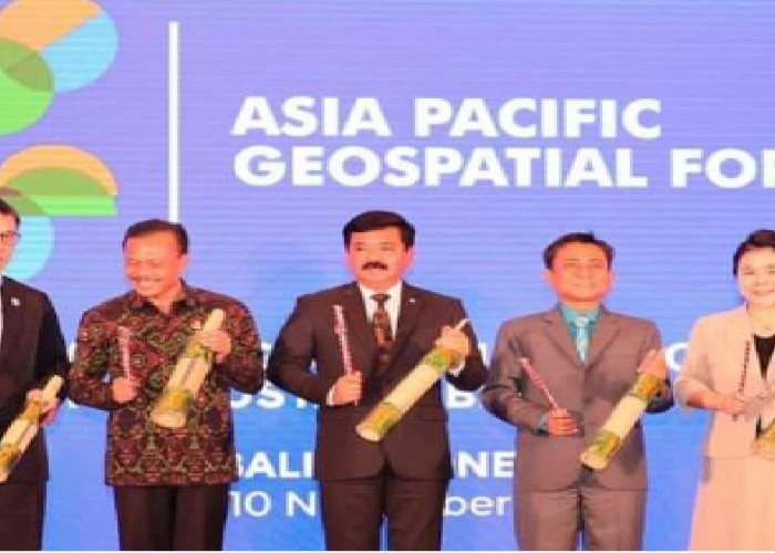 Mentri Agraria Membuka Kegiatan Asia Pacific Geospatial Forum 2023