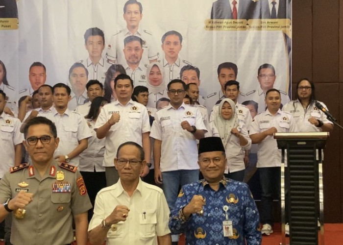 Pengurus PWI Kota Jambi Periode 2026–2029 Resmi Dilantik
