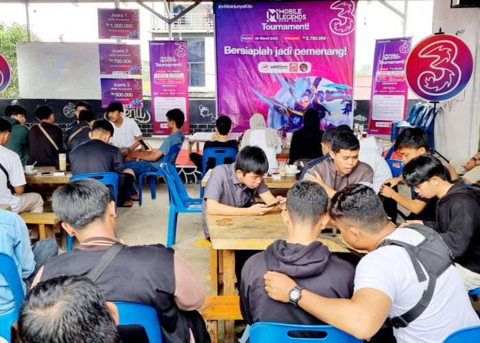 Gelar Turnamen Esport di 41 Kabupaten/Kota Sumatera, Tri Buktikan Keunggulan Jaringan