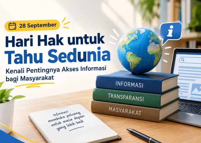 Peringatan Hari Hak untuk Tahu Sedunia 2026, Momentum Mendorong Keterbukaan Informasi dan Literasi Digital