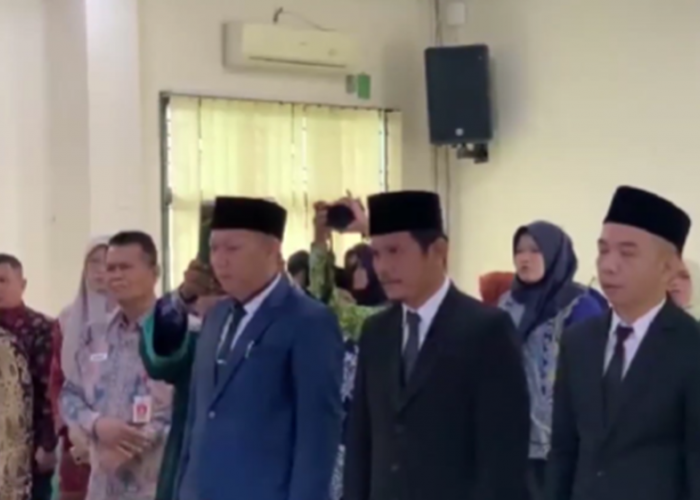PJ Wali Kota Jambi Lantik 3 Pejabat Fungsional Bagian Pengadaan Barang dan Jasa 