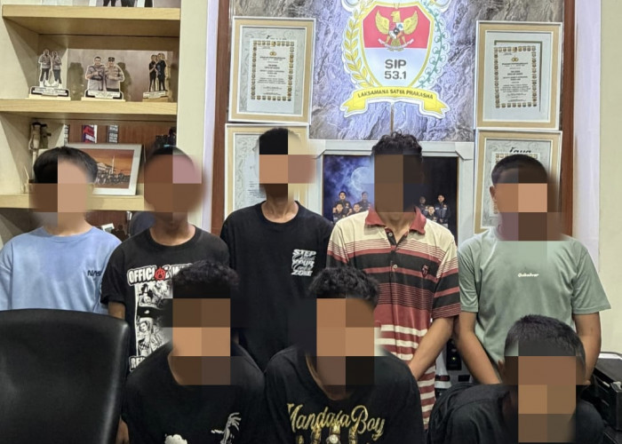Tawuran Remaja Di Festival Arakan Sahur, Polisi Amankan 8 Pelaku