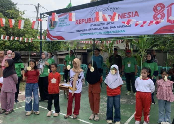 Semarak HUT RI ke-81, DPC PPP Kota Jambi Gelar Lomba Bersama Warga Eka Jaya