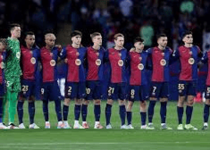 Mimpi Enam Gelar Pupus Sudah Raphinha Menangis Usai Barcelona Disingkirkan Inter dari Liga Champions