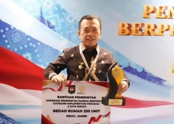 Jambi Raih Penghargaan Daerah Berprestasi 2026, Dapat Dukungan Rp5 Miliar untuk Bedah Rumah