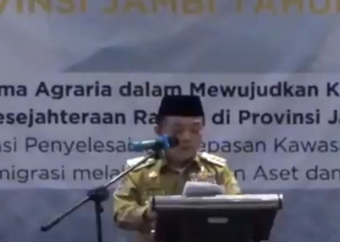 Gubernur Al Haris Buka Rakor Awal GTRA Provinsi Jambi Tahun 2024