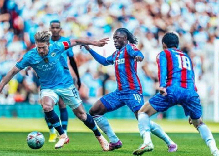 Musim Tanpa Gelar, Manchester City Takluk dari Crystal Palace di Final Piala FA!