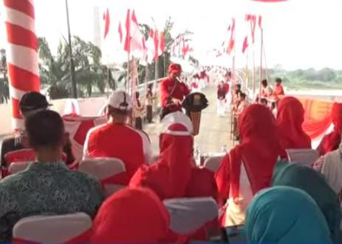 Gubernur Al Haris Pimpin Pemasangan 1.000 Bendera di Gentala Arasy 