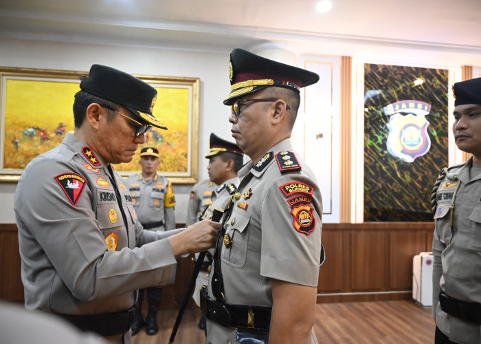 Kapolda Jambi Pimpin Sertijab Kapolres Bungo yang Baru