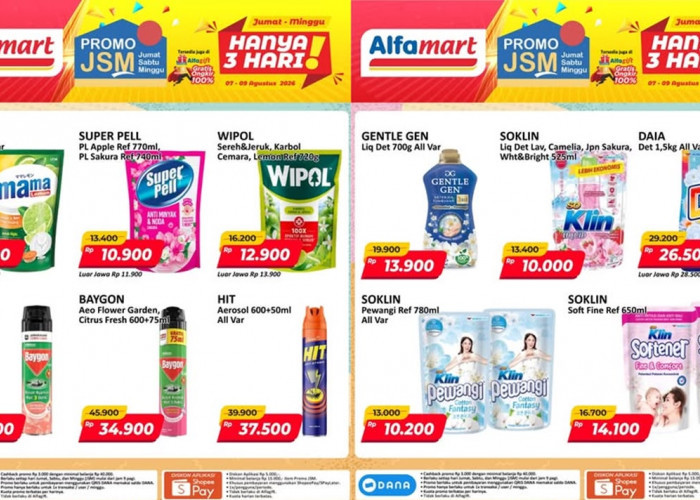 Promo JSM Alfamart Hari Ini, 9 Agustus 2026: Mama Lemon Dibanderol Rp8 Ribuan