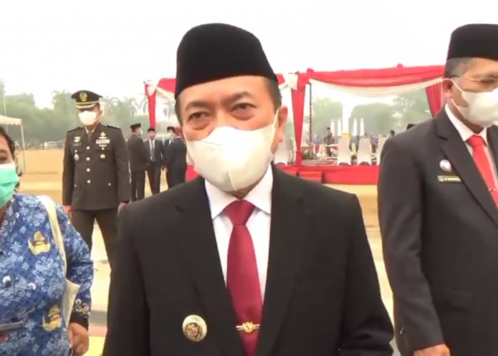 Tanggap Bahaya Kabut Asap, Gubernur Imbau Warga Terapkan Protokol Kesehatan