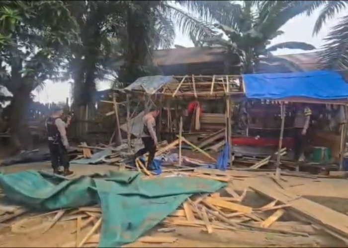 Tanggap Aduan Masyarakat, Polsek Sekernan Bongkar Basecamp Diduga Narkoba