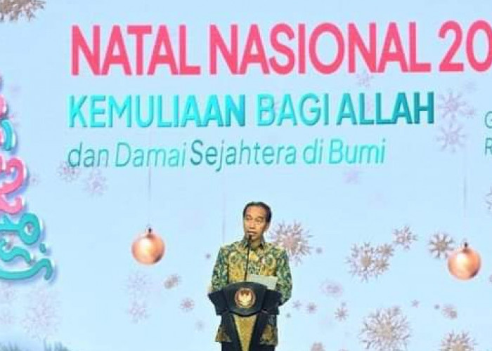 Presiden RI Jokowi Hadiri Perayaan Natal Nasional 2023