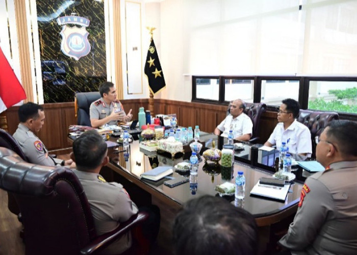 Polda Jambi dan Pemprov Matangkan Persiapan Karya Bakti Sosial di Taman Eks MTQ