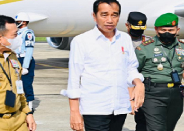 Dampingi Kuker Presiden Jokowi, Gubernur Jambi Mengenakan Baju ASN Beserta Atribut