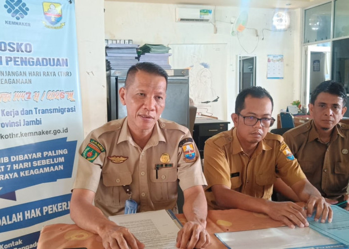 Disnakertrans Provinsi Jambi Buka Posko Pengaduan THR, Pekerja Diminta Tak Ragu Melapor