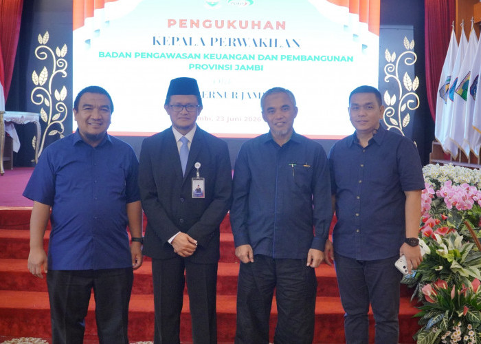 Regional Management  PTPN IV Regional IV Hadiri Pengukuhan Kepala Perwakilan BPKP Jambi
