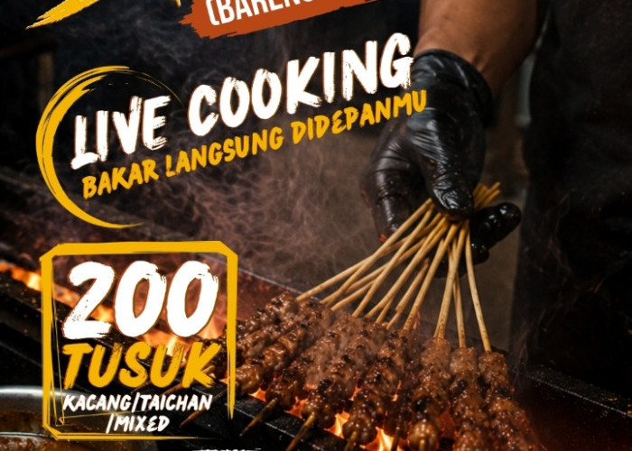 Clover Sky Garden Resto Hadirkan Paket Sate Bareng-Bareng Mulai Rp1,099 Juta