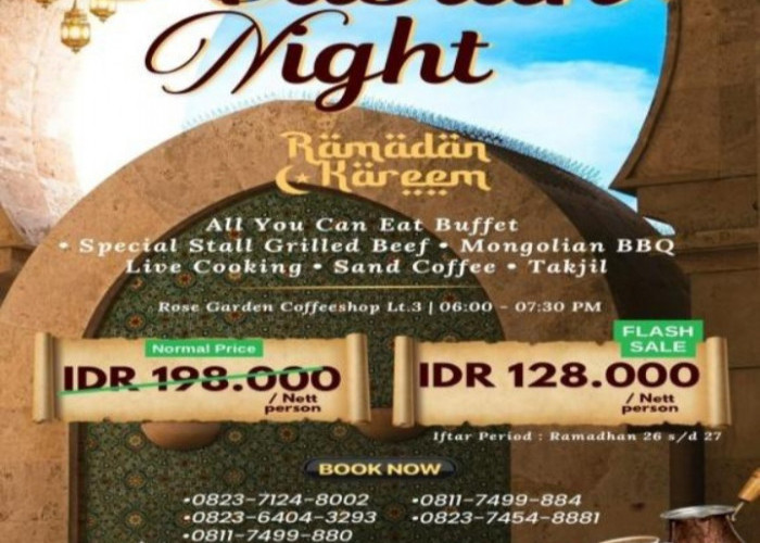 Buka Puasa Dengan Hidangan Timur Tengah dan Nusantara Di Abadi Suite Hotel & Tower Jambi