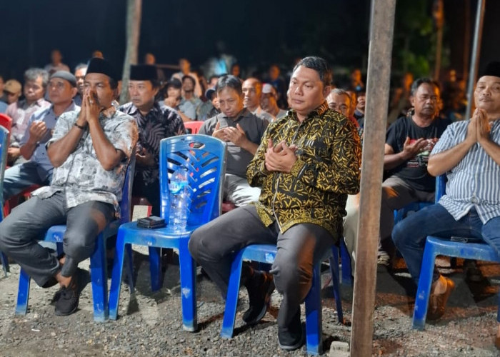 Resmikan Posko Parit Lapis, Hairan Himbau Tidak Terpengaruh Berita Hoax dan Isu Provokatif