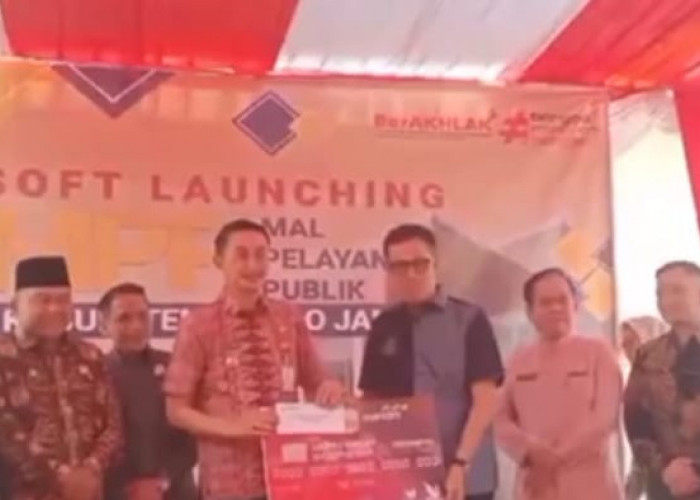 Penjabat Bupati Muaro Jambi Bachyuni Soft Launching Mall Pelayanan Publik Tahun 2024