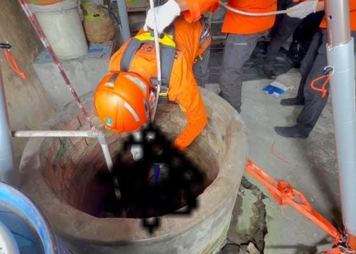 Warga Muaro Jambi Ditemukan Meninggal Dunia di Dalam Sumur, Tim SAR Lakukan Evakuasi