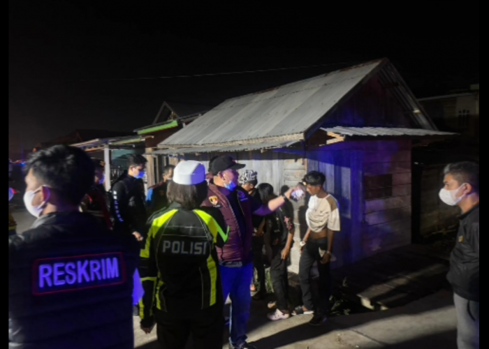 Polres Tanjab Barat Gelar Patroli Blue Light, Cegah Gangguan Kamtibmas