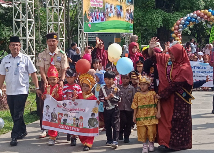 Peringatan Hari Anak Nasional Tahun 2023, 350 Anak Tunjukkan Kepiawaiannya di Kota Jambi