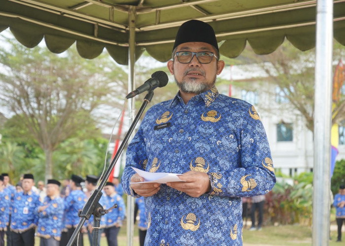 SEKDA SUDIRMAN TEGASKAN PENTINGNYA KEDISIPLINAN BAGI ASN PEMPROV JAMBI