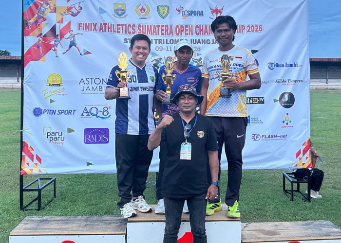Dominasi Lintasan, FRC Resmi Sabet Gelar Juara Umum Finix Atletik Sumatera Open 2026
