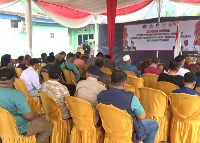 Porwada SIWO PWI Jambi Dimulai, Tiket Porwanas 2027 Jadi Incaran