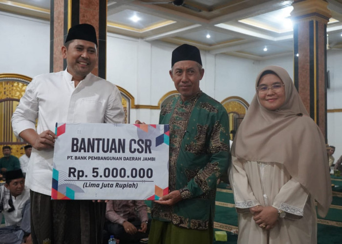 Safari Ramadan di Tabir Selatan, Bupati M. Syukur Sampaikan Komitmen Membangun Infrastruktur 