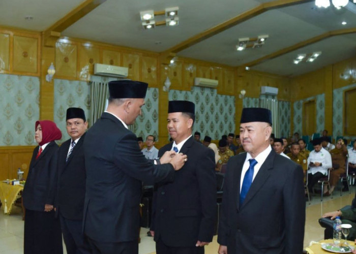 Resmi Dilantik Bupati Hurmin, Inilah Wajah Baru Pimpinan BAZNAS Sarolangun