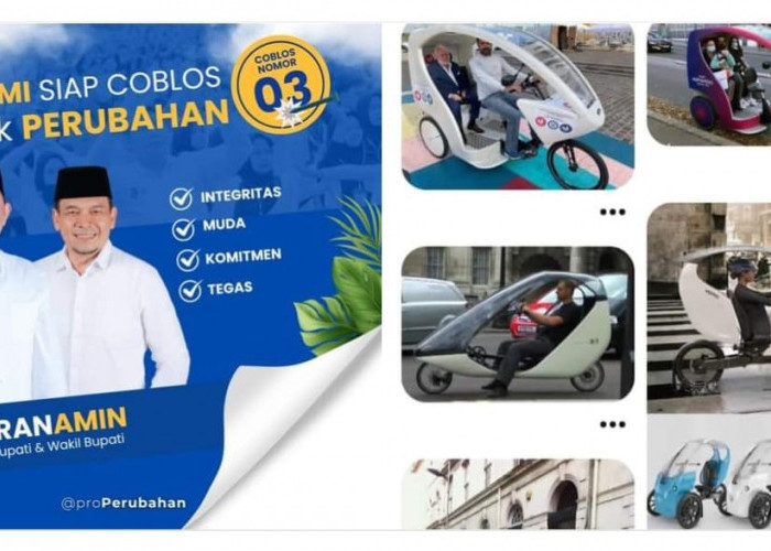 Paslon 03 Hairan-Amin Hadirkan Solusi Modern dan Manusiawi untuk Tukang Becak di Kuala Tungkal