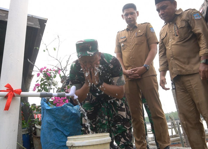 Warga Pesisir Di Tanjab Barat Kesulitan Air Bersih