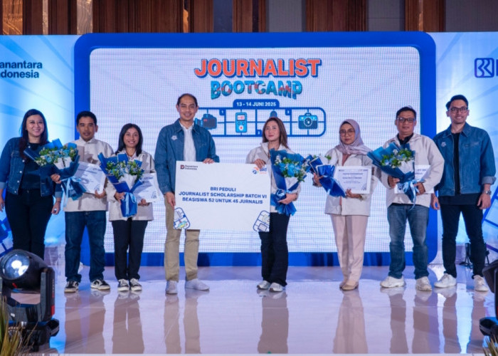 Dukung Insan Pers yang Berkualitas, BRI Fellowship Journalism 2025 Kukuhkan 45 Jurnalis sebagai Penerima Beasi