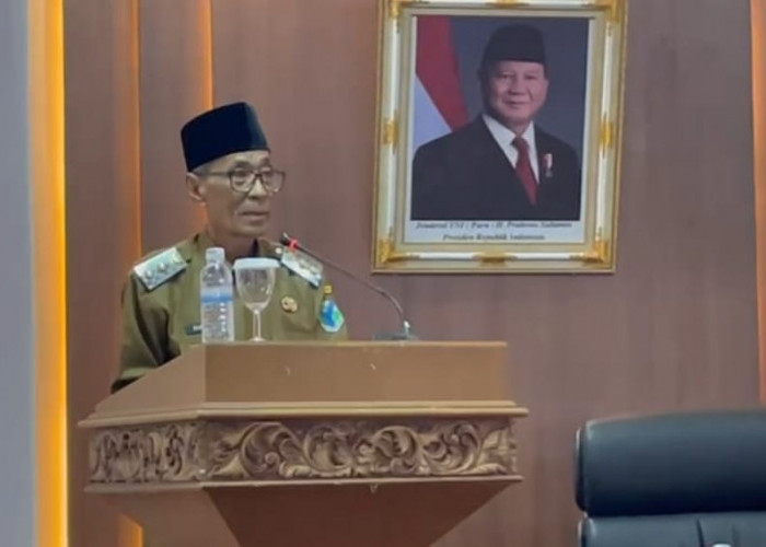 Wakil Bupati Batang Hari Hadiri Rapat Paripurna PenyampaianNota Pengantar Ranwal RPJMD