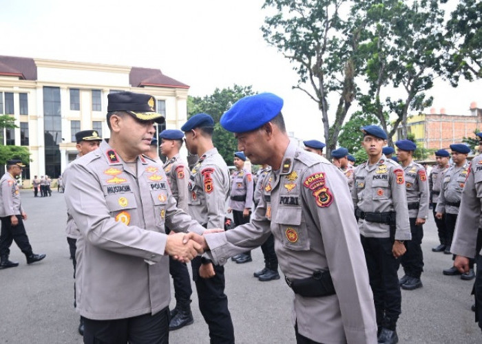 Tuntaskan Misi Kemanusiaan di Sumbar, 40 Personel BKO Polda Jambi Disambut Hangat