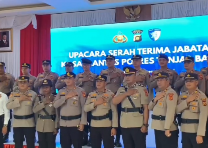 Kasatlantas Polres Tanjab Barat Berganti, Kapolres Tekankan Profesionalisme dan Pelayanan Masyarakat