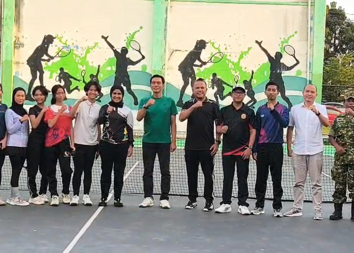 Bupati Batang Hari Hadiri Pembukaan Kejuaraan Tenis Kajari Cup 2026 