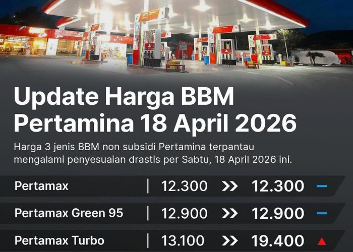 Harga BBM Pertamina Naik Per 18 April 2026, Ini Daftarnya