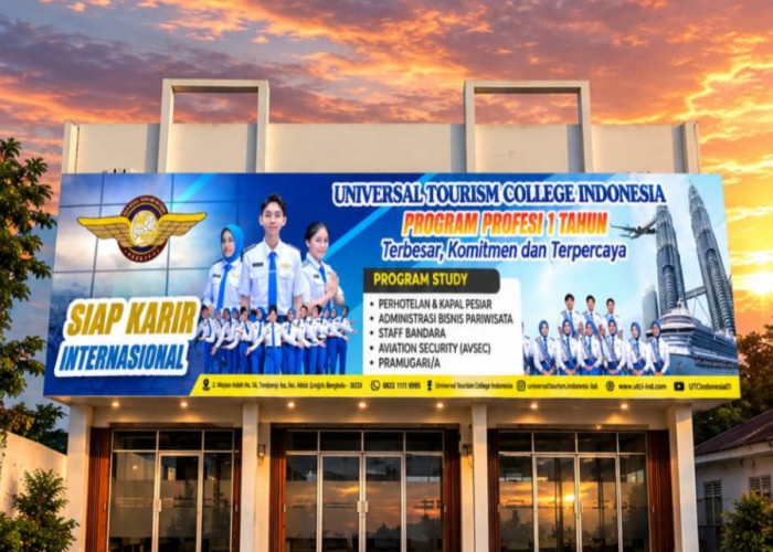 Lembaga Pendidikan Pariwisata Universal Tourism College Indonesia Cetak SDM Unggul, Berdaya Saing Global dan S
