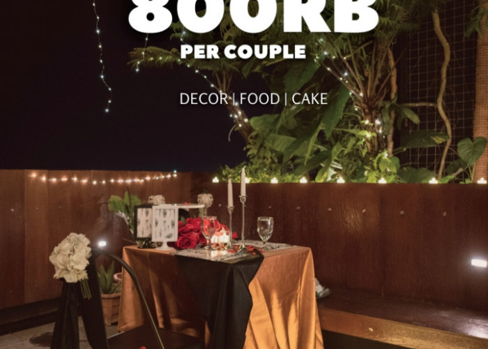 Clover Sky Garden Resto Tawarkan Paket Romantic Dinner Rp800 Ribu per Pasangan