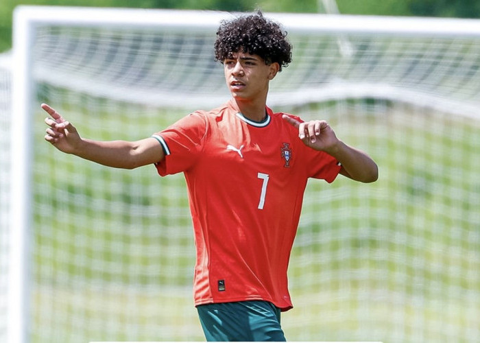 Cristiano Ronaldo Jr Curi Perhatian! Dua Gol Cemerlang Bawa Portugal U-15 Juara Turnamen Vlatko Markovic