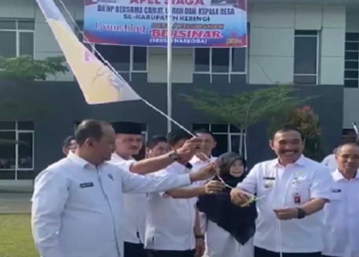 Launching Kampung Bersih Narkoba BNNP Jambi Bersama Pemerintah Kabupaten Kerinci