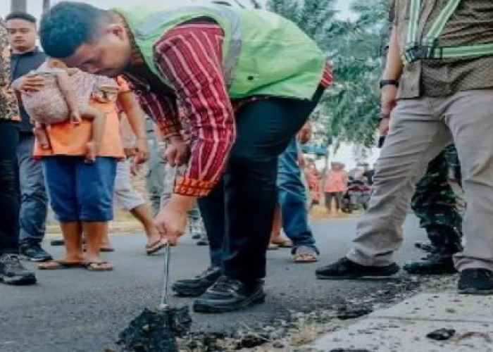 Wali Kota Bobby Mengultimatum Para Pekerja Proyek Jalan yang Asal-Asalan di Kota Medan