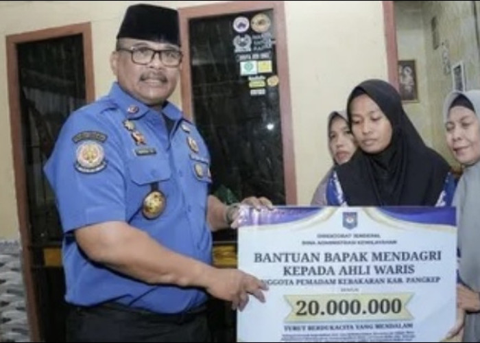 Tiga Petugas Damkar Pangkep Meninggal Saat Bertugas, Mendagri Beri Santunan